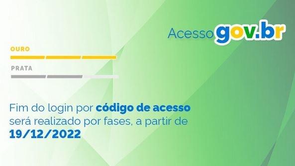 Fim do login por código de acesso será realizado por fases